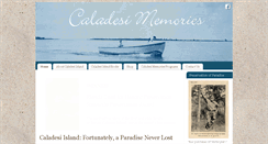 Desktop Screenshot of caladesimemories.com