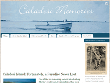 Tablet Screenshot of caladesimemories.com